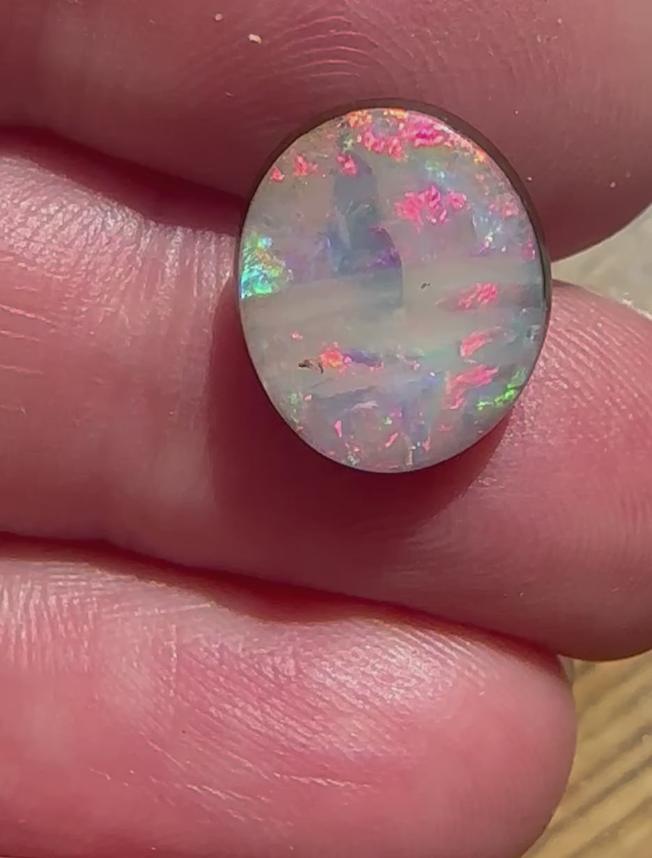 Natural Australian Boulder opal cabochon 5.5 cts