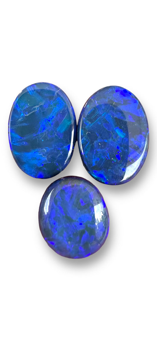 Lightning Ridge  opal doublets - Opal Essence Wholesalers 