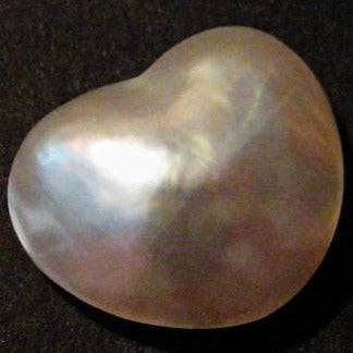 Heart shape Mabe Pearl - Opal Essence Wholesalers 