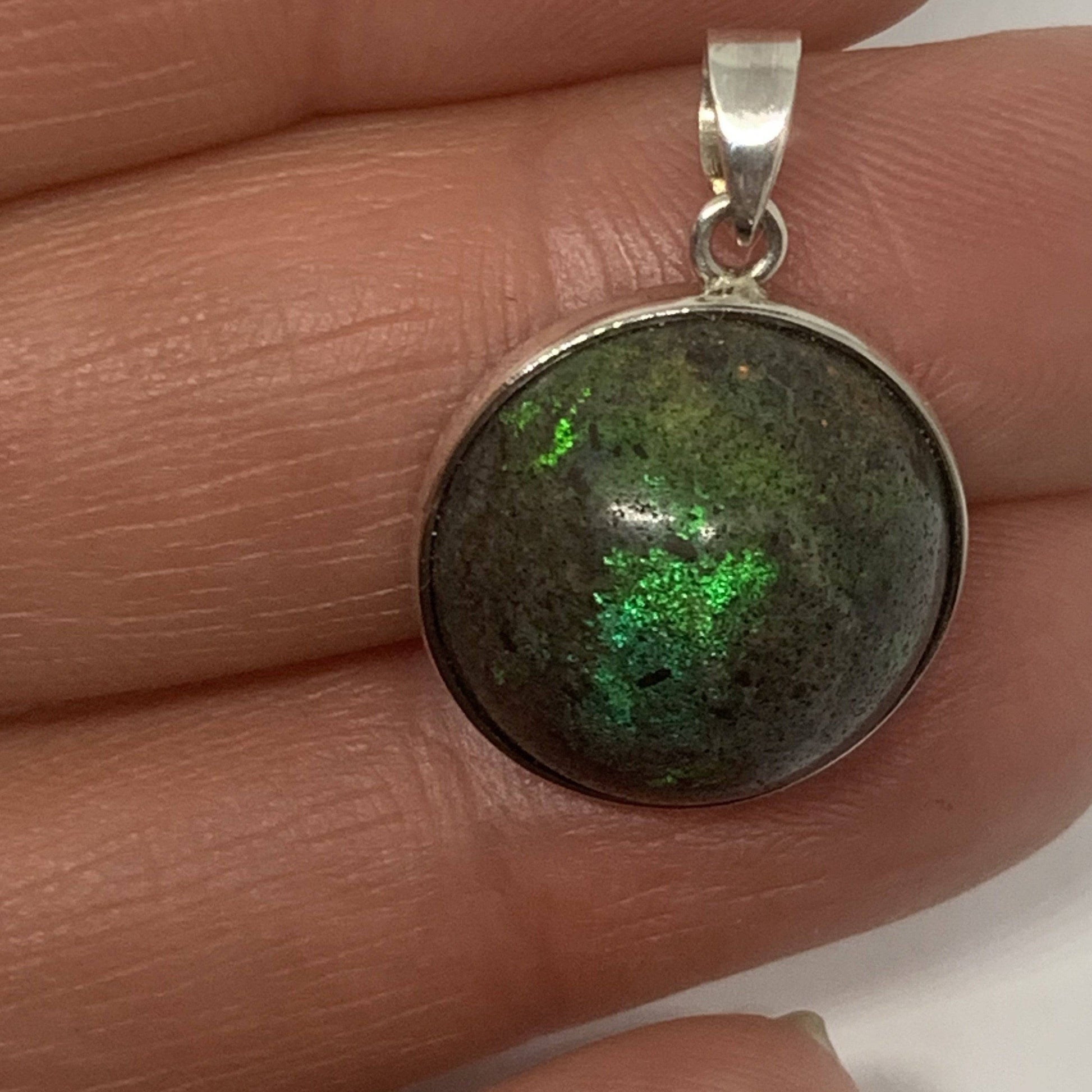 Andamooka opal matrix bead