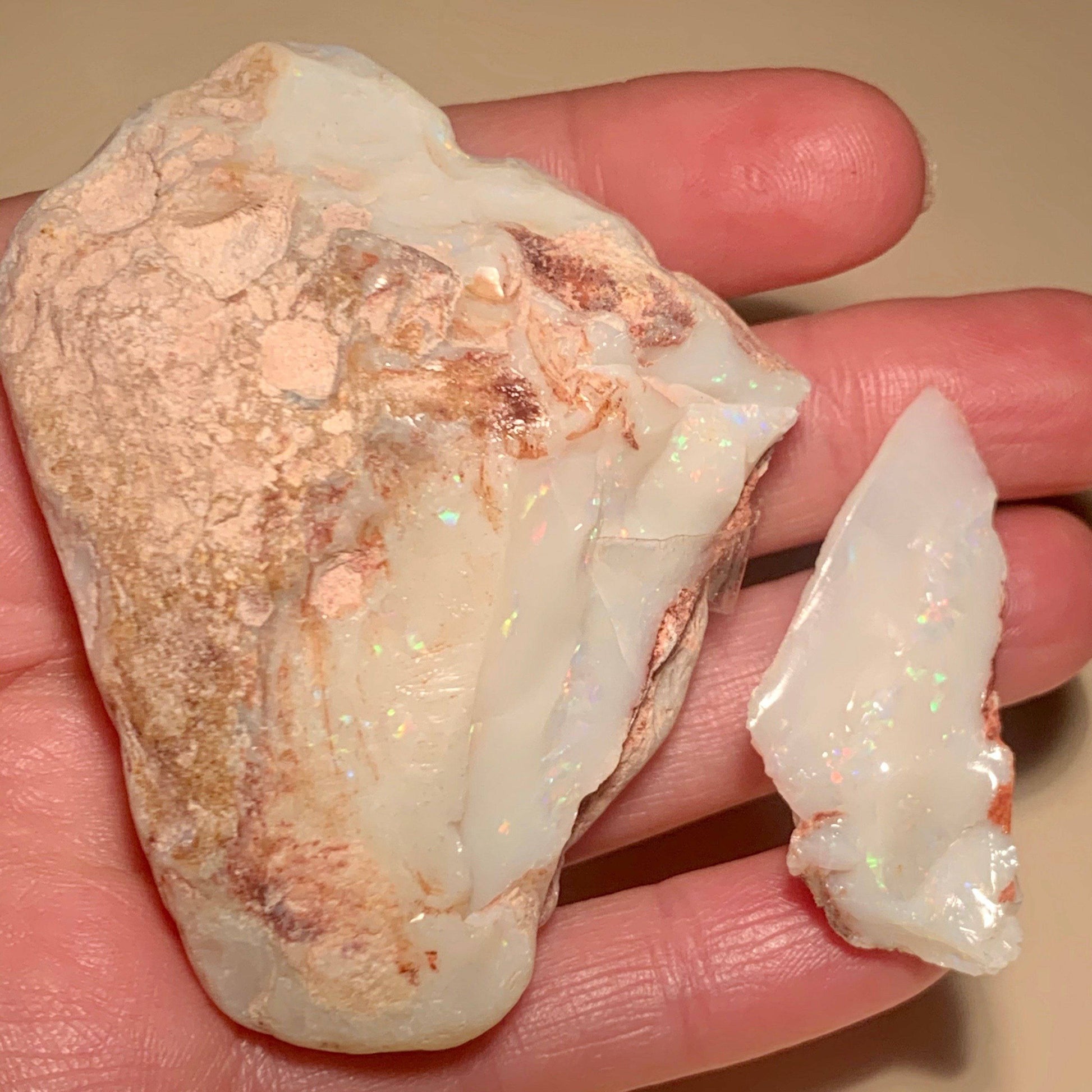 Coober Pedy opal uncut 3.07 troy ounces - Opal Essence Wholesalers 