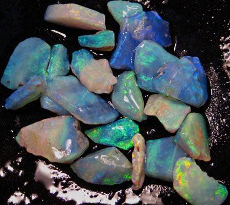 Andamooka Crystal inlay opal uncut